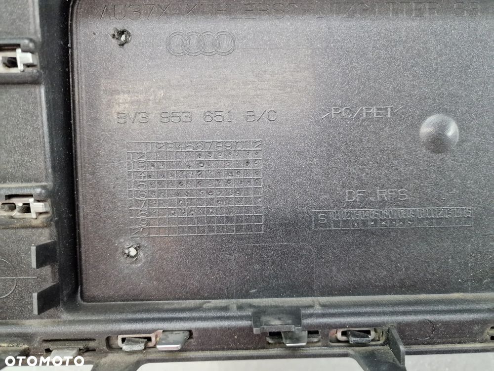 AUDI A3 / S3 8V0 / 8V3 12- ATRAPA / GRILL PRZEDNI PRZÓD , BARDZO ŁADNA , SZARA , NR 8V3853651B/C , NR AUKCJI GL696 (GL697) - 15