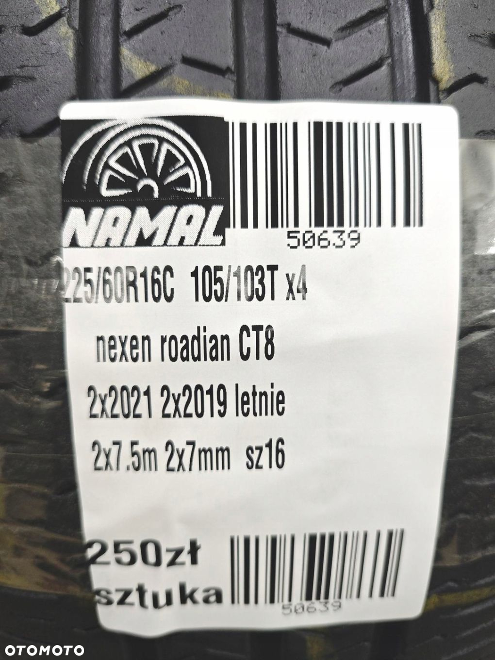 225/60r16C nexen 2021 letnie 7,5mm 50639 - 12