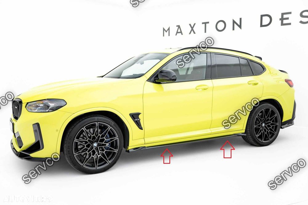 Praguri Bmw X4 M F98 2019- v1 - Maxton Design - 2