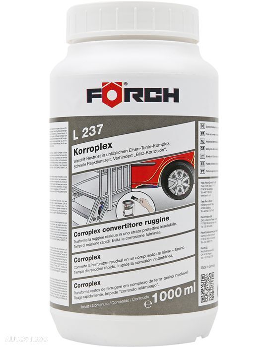 Solutie de neutraliare a ruginii Coroplex L237, 1000ml - 1