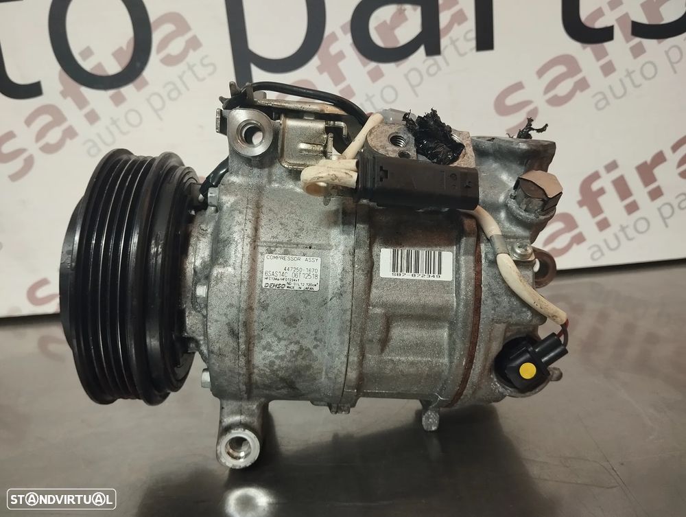 COMPRESSOR AC MERCEDES CLA GLA A-CLASS W176 447250-1670 A0008303502 - 4