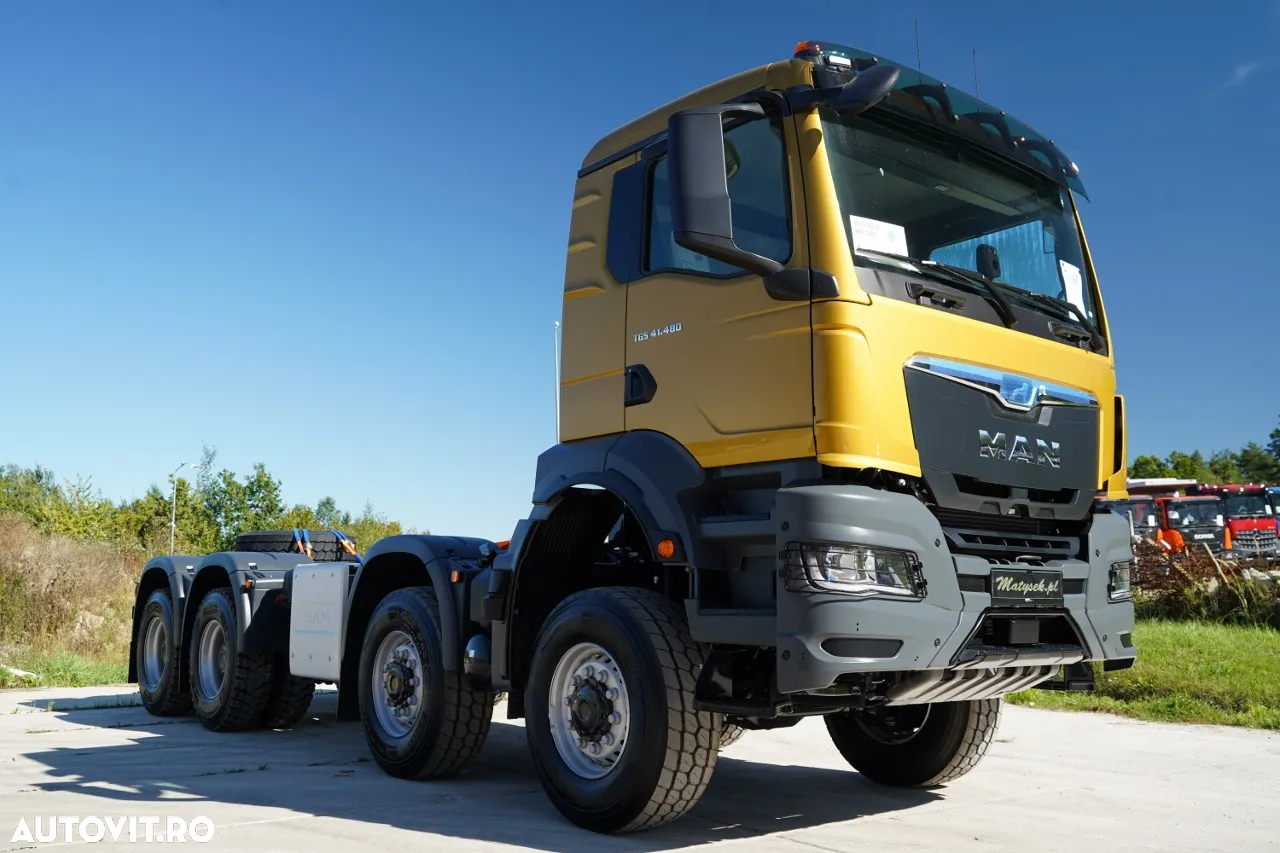 MAN TGS 41.480 / 8X6 / CONSTRUCȚIE / NOU-NOUȚ 2025 - 5