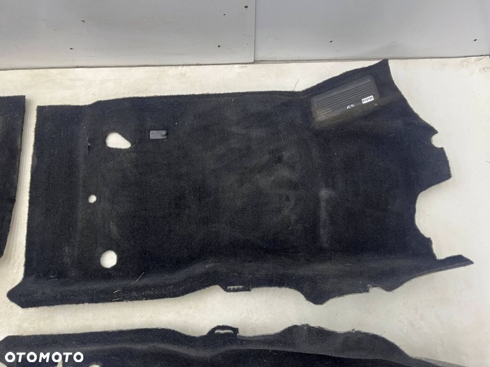 Wykładzina Chrysler PT Cruiser 00-10r. podłoga dywan mata czarna z bagażnikiem KOMPLET - 8