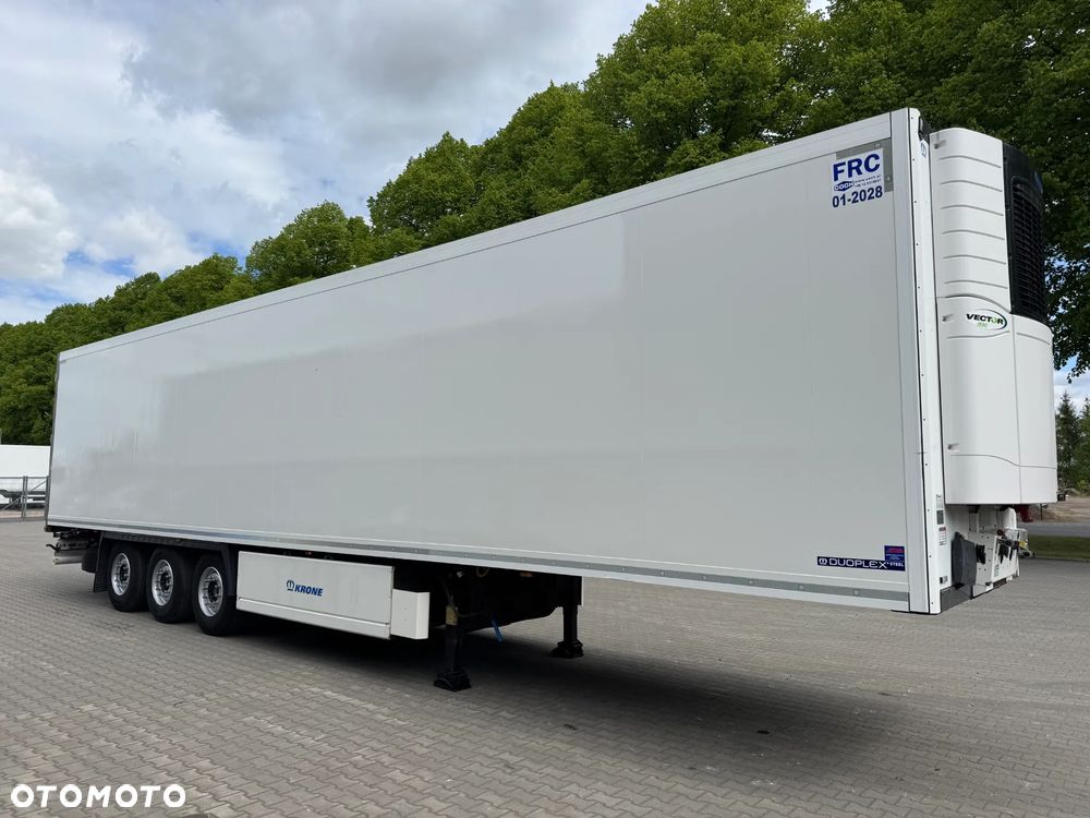 Krone Chłodnia ,Doppelstock , Carrier Vector 1550, Kwiatowa 2,50m - 2