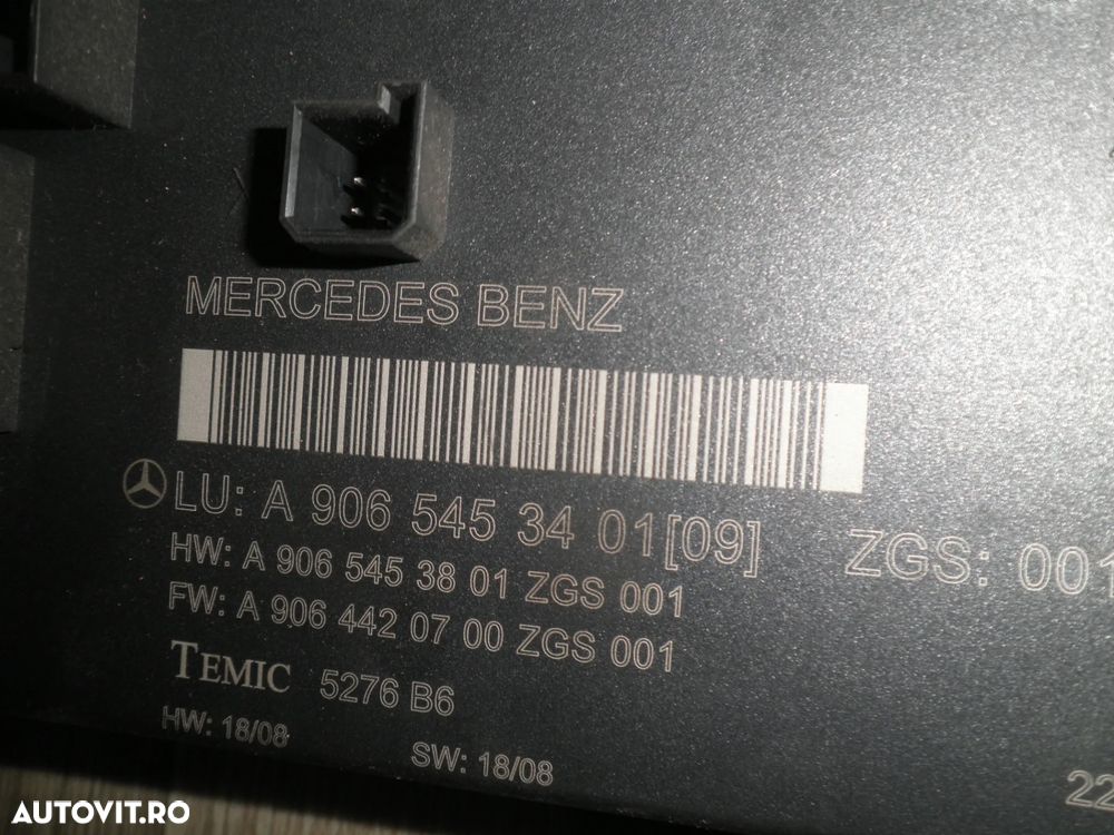 Modul confort / SAM Mercedes Sprinter 906 2.2 CDI, VW Crafter A9065453401 A9065454201 A9065453001 - 2