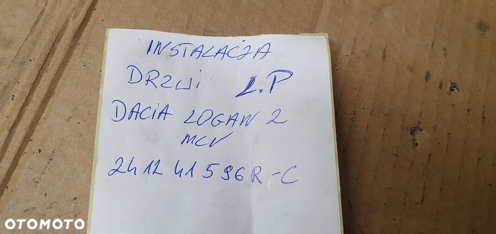 Wiązka instalacja drzwi lewy przód Dacia Logan II 241241596R - 10