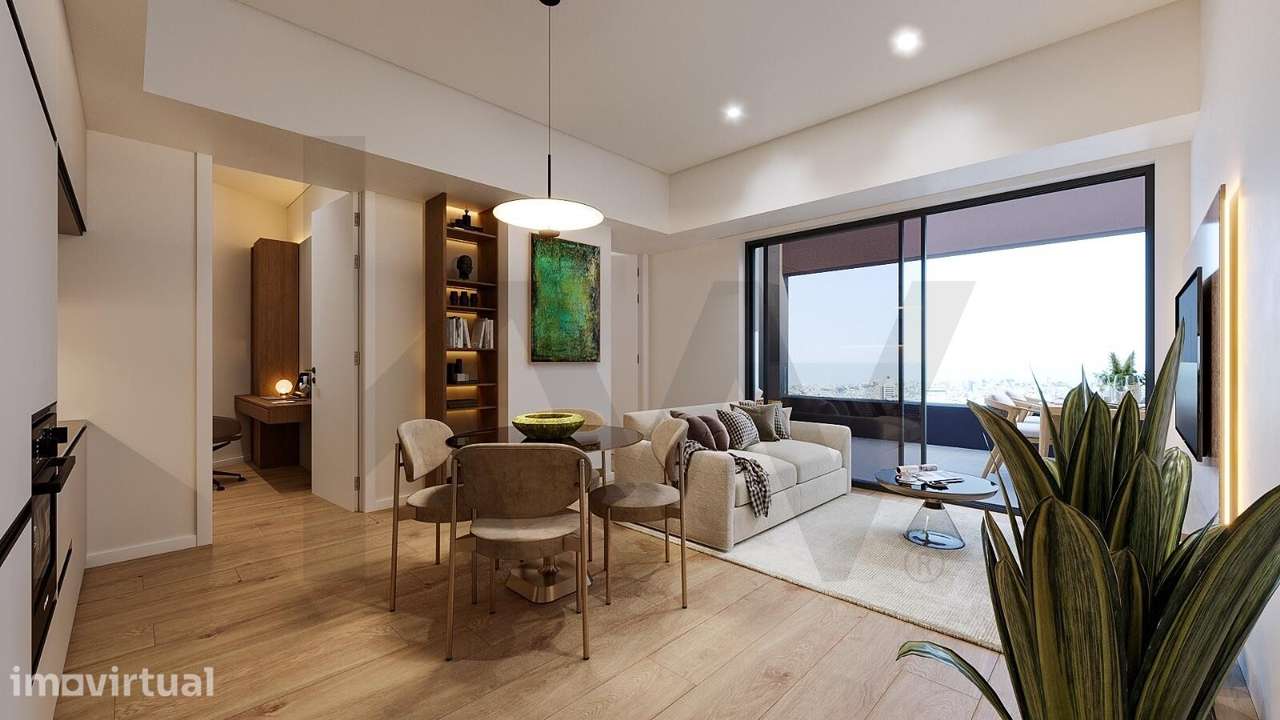 Apartamento T0 no Empreendimento Tetris com Garagem e arrumos, localiz - Grande imagem: 2/20