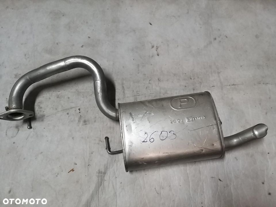 Tłumik końcowy  tylny Toyota Avensis 2.0 TD 01/03-04/06 2603 P ALU 82.00.043.367