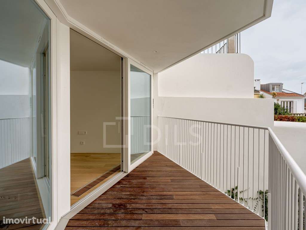 Apartamento T2 duplex com jardim, piscina e vista Rio, na Lapa - Grande imagem: 3/52