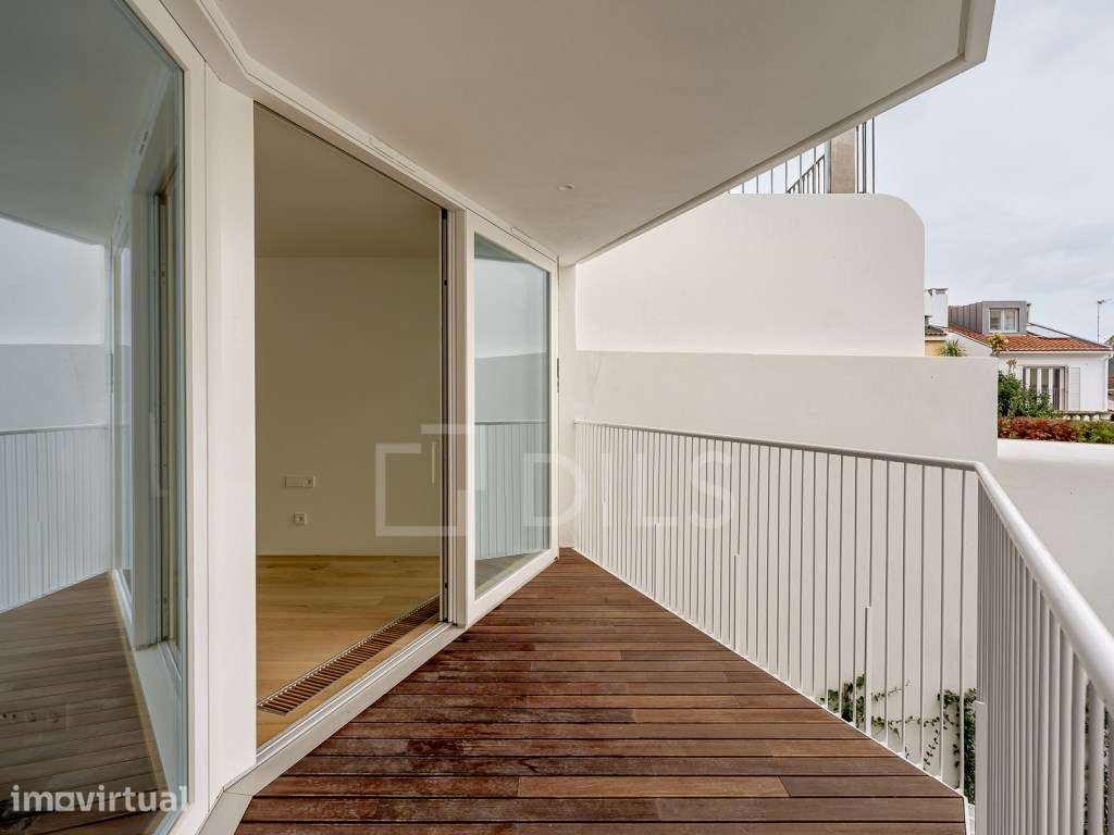 Apartamento T2 duplex com jardim, piscina e vista Rio, na Lapa - Grande imagem: 3/39