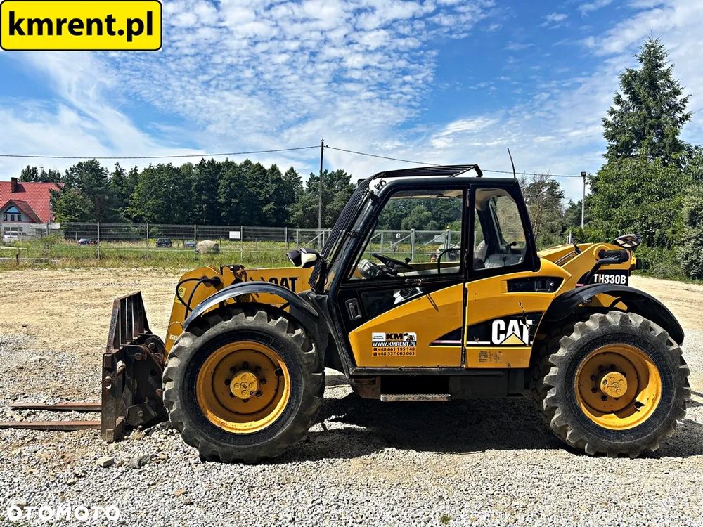 Caterpillar TH330B ŁADOWARKA TELESKOPOWA 2004r. | JCB 531-70, 528-70, 530-70, 535-95, 536-60, 541-70 MANITOU 634, 741 - 17