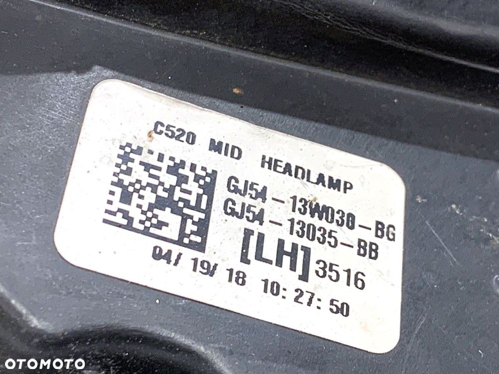 REFLEKTOR LEWY PRZÓD XENON  FORD USA ESCAPE III 2012 - 2019 2.0 Ecoboost 179 kW [242 KM] 2017 - - 9