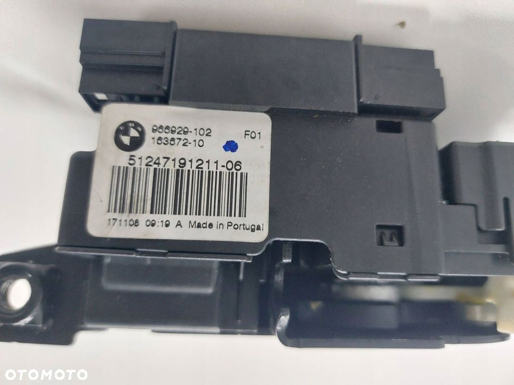 bmw 7 f01 f02 08r> zamek klapy dociąg tył komplet 7191213 7191211 - 5