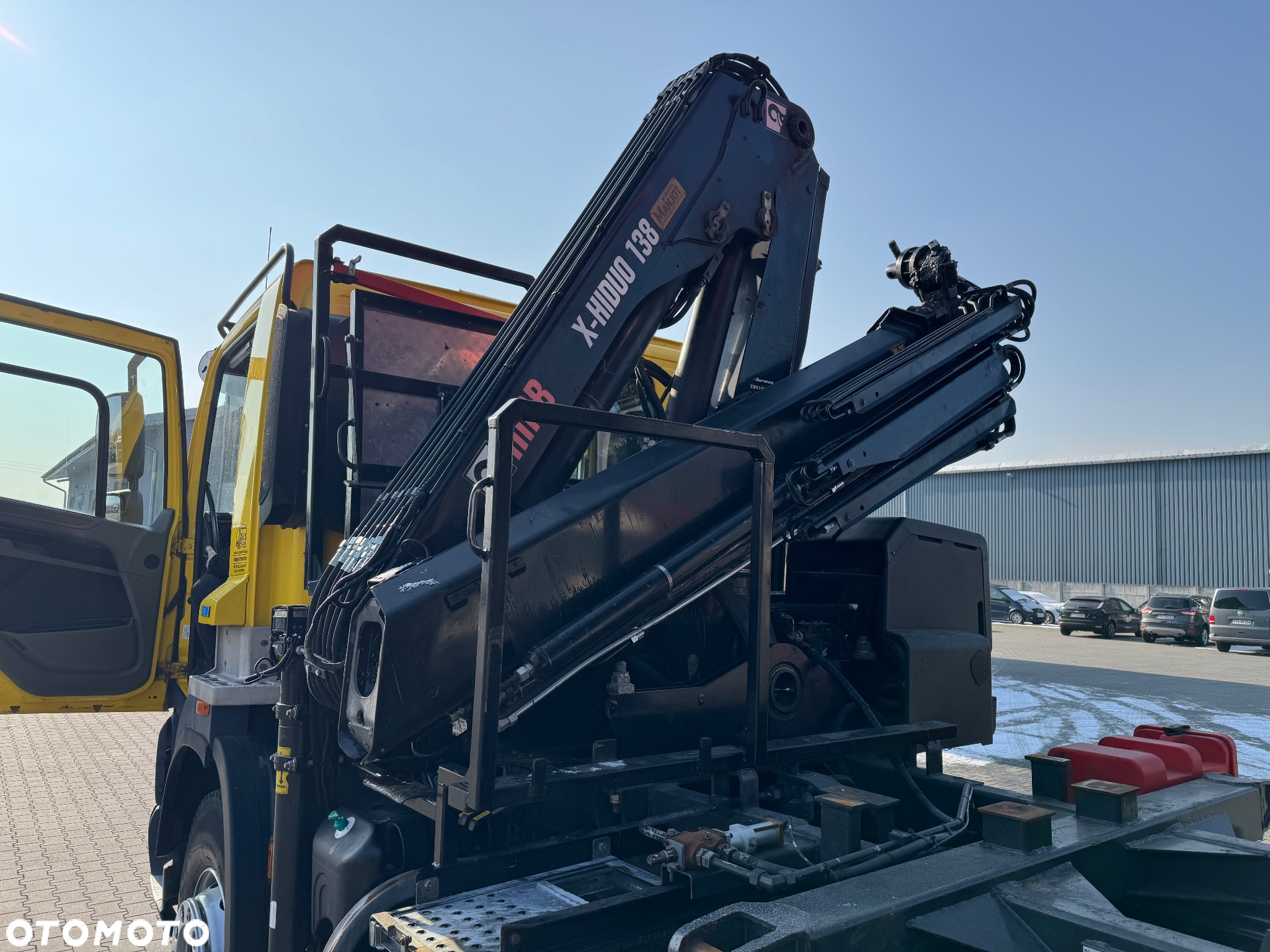 DAF CF 85.410 ATe 6x4 DŻWIG HDS HYDROBURTA OPONY-90% - 15