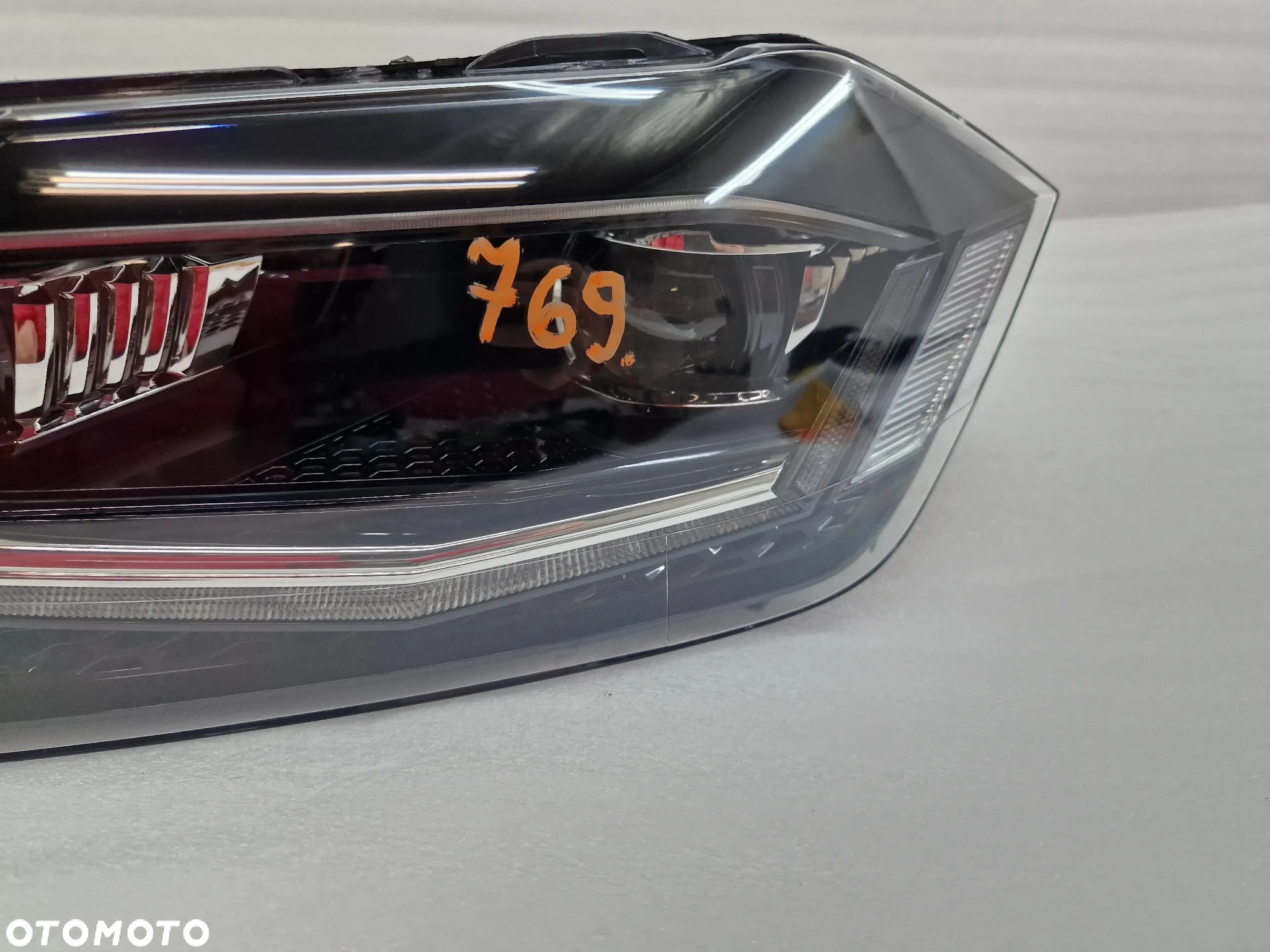 VW POLO VI 2G0 17- LEWA LAMPA PRZEDNIA PRZÓD FULL LED FULLLED , NR 2G1941773 , NR AUKCJI LA769 - 4