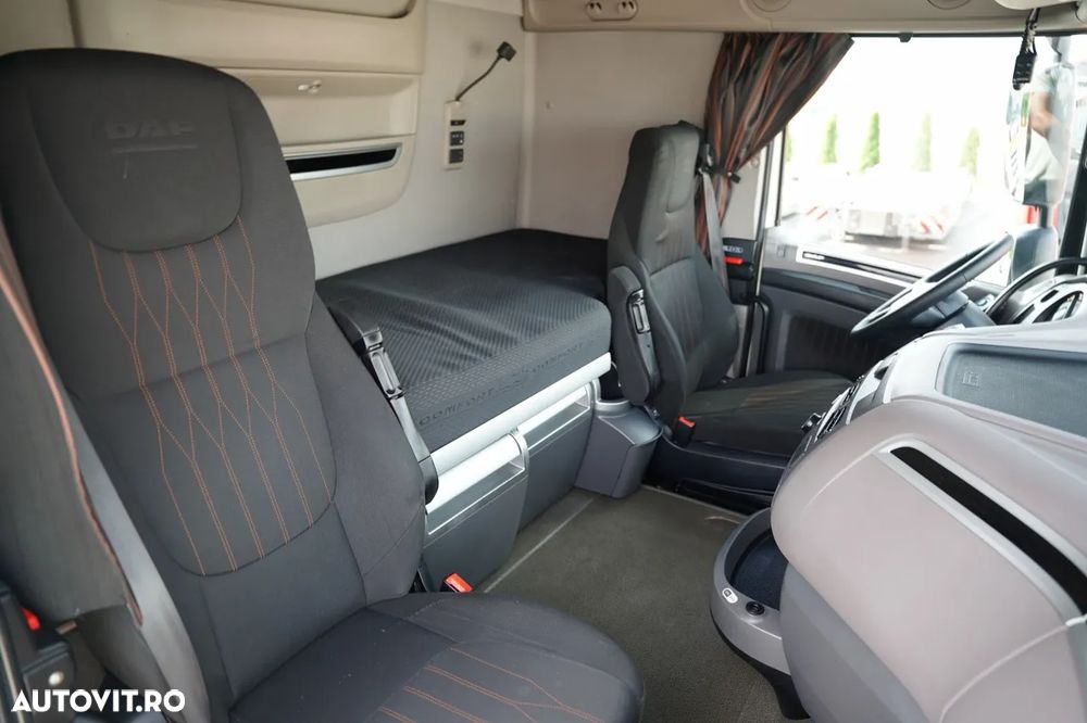 DAF XF 480 / SSC / CORTINĂ 7.7 M / I-PARK COOL / PUNTE RELAXABILĂ / PLAFON RELAXABIL / - 36