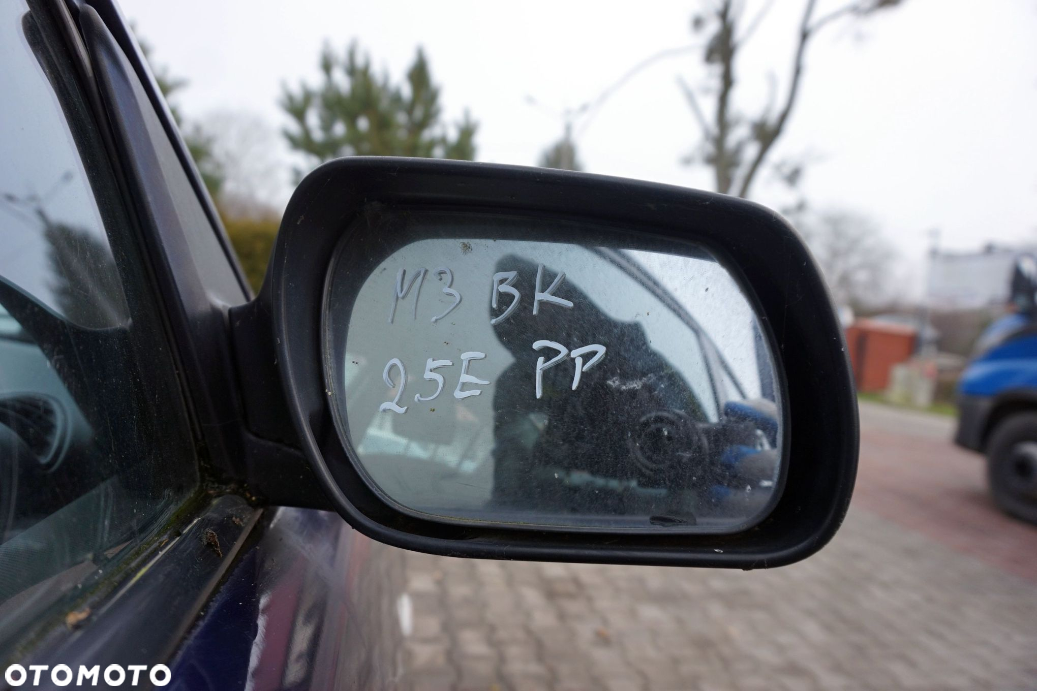LUSTERKO ELEKTRYCZNE PRAWE 3 I BK 25E BP4L-69-120J GRANATOWY MAZDA 2003-2006 - 3