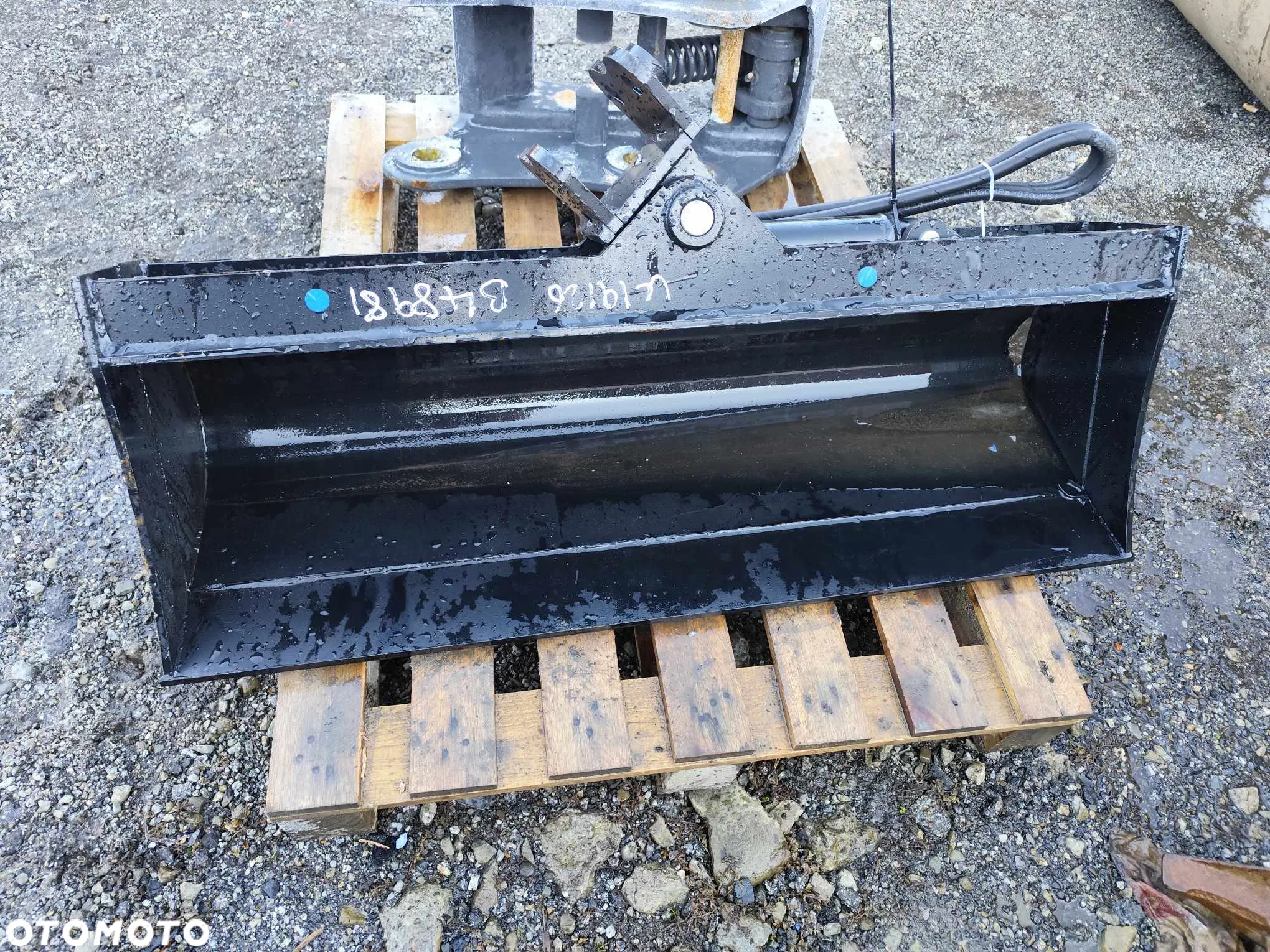 Łyżka skarpowa hydrauliczna do koparki minikoparki 100cm fi25 NOWA - 5