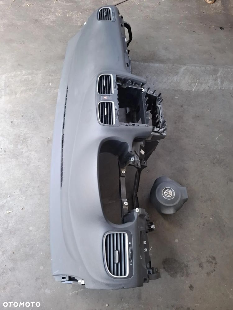 DESKA ROZDZIELCZA AIRBAG KONSOLA VW GOLF VI KOMPLET - 3