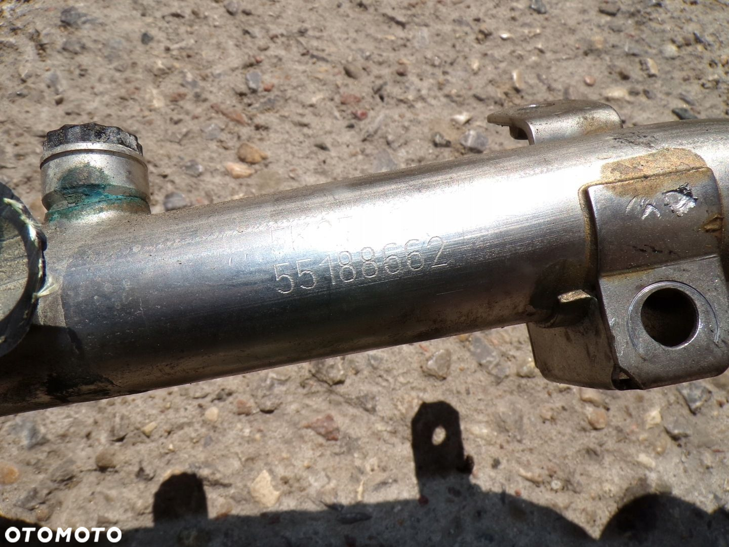 MAGISTRALA WODNA FIAT CROMA OPEL VECTRA C ASTRA H ZAFIRA B 1.9 16V 55188662 - 2