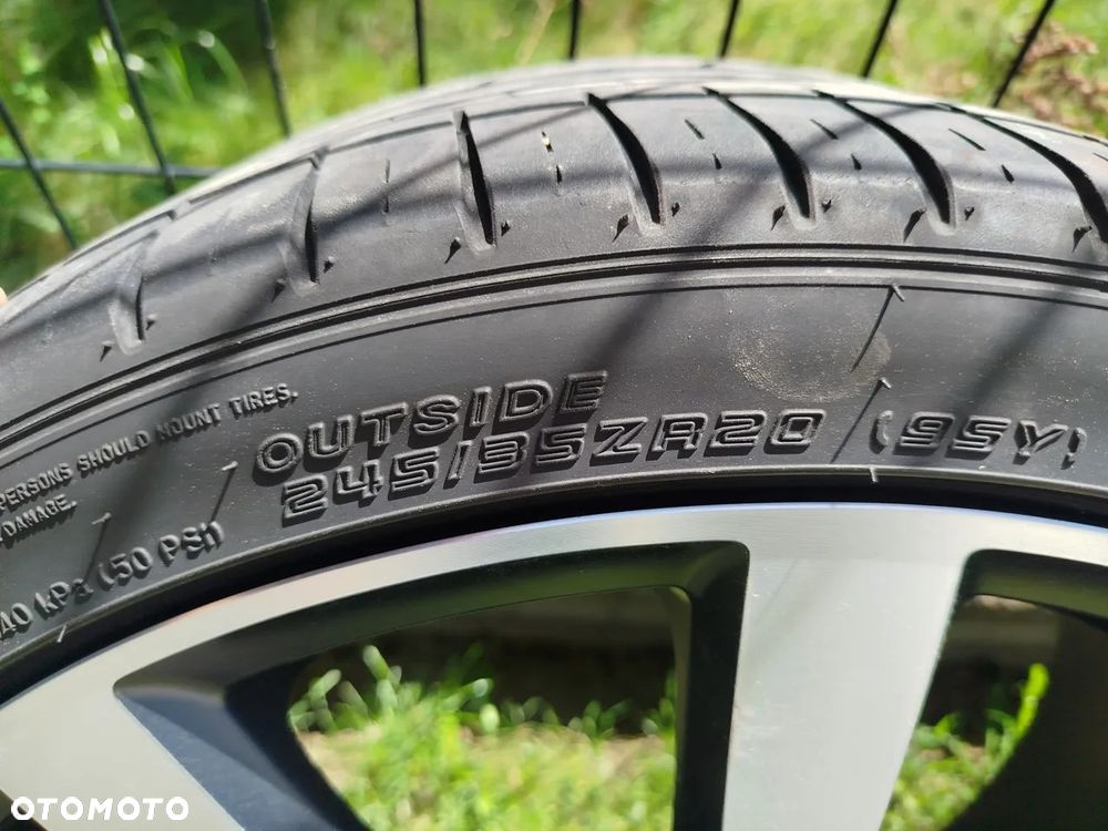 ALUFELGI PLATIN WHEELAS 20 cali * 5x114,3 * KIA SPORTAGE ET 42 * opony FALKEN letnie - 10