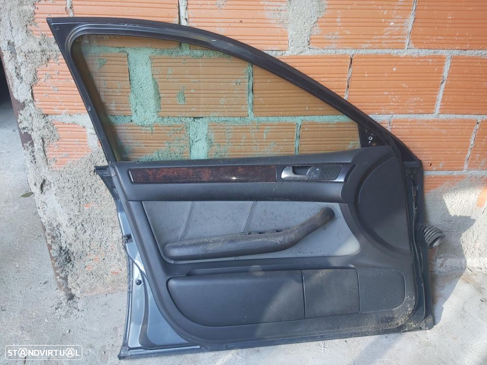 Porta Audi A6 Frente Esquerda Completa Danificada - 2