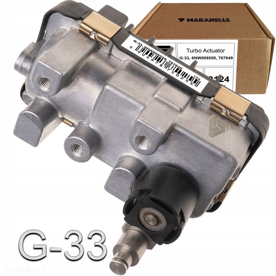 Nastawnik sterownik G-33, 6NW009550, 767649 turbiny AUDI: A8 - 4.2 TDI - 2