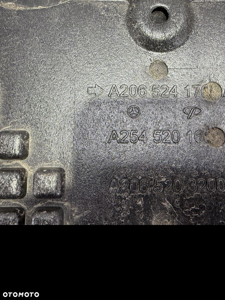 Osłona podłoga pod silnik A206 A254 A214 W206 W254 W214 - 2