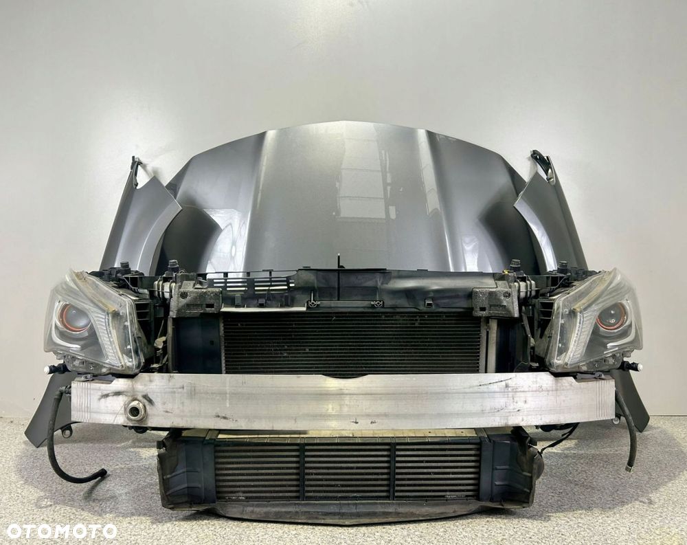 MERCEDES CLA W117 AMG PRZÓD ZDERZAK PAS LAMPY MASKA BŁOTNIKI 787 ORANGE ART - 9