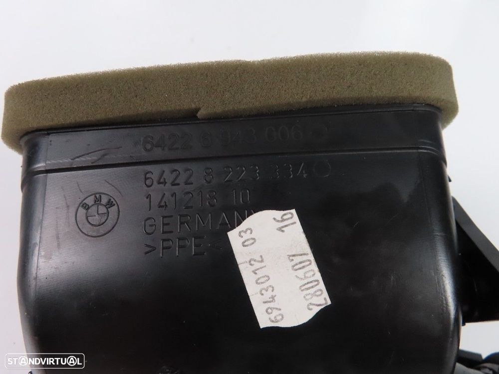 Grelha da Sofagem Direito Usado / Original BMW 7 (E65, E66, E67) 64226943012 / 6... - 3