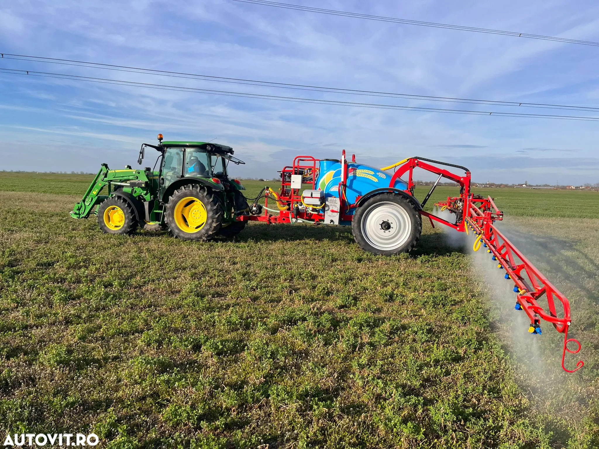 Terraking Instalatie de erbicidat / MET 1500-2000-2500-3000L - 4