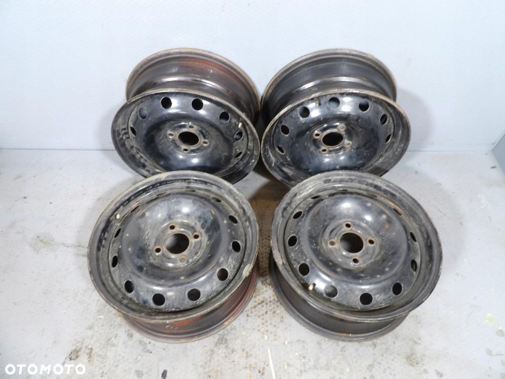 RENAULT MEGANE II 2 FELGI STALOWE R15 4X100 ET43 - 1