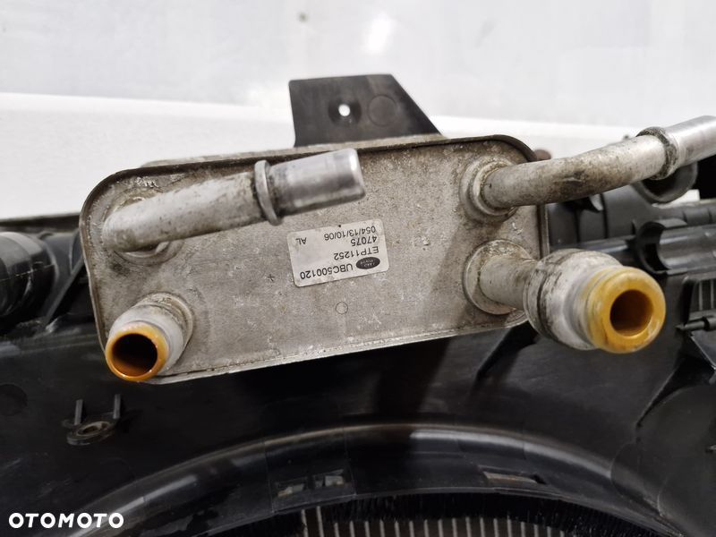 range rover l322 3.6 d obudowa wentylatora chłodnica wody intercooler powietrza - 3