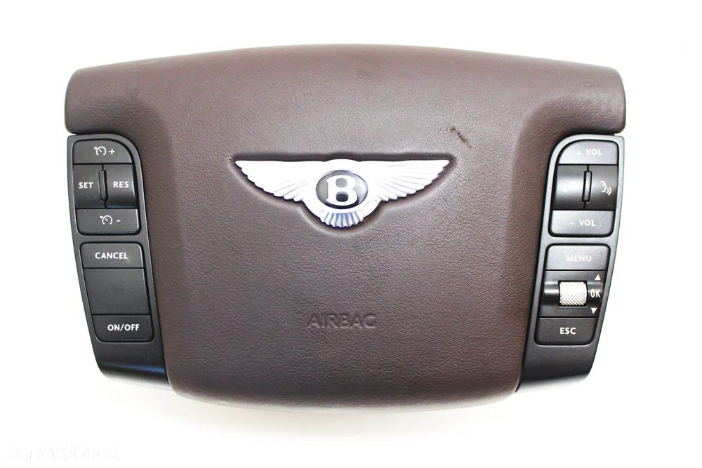 Airbag poduszka kierowcy brązowa OE Bentley Continental GT GTC Flying Spur - 4