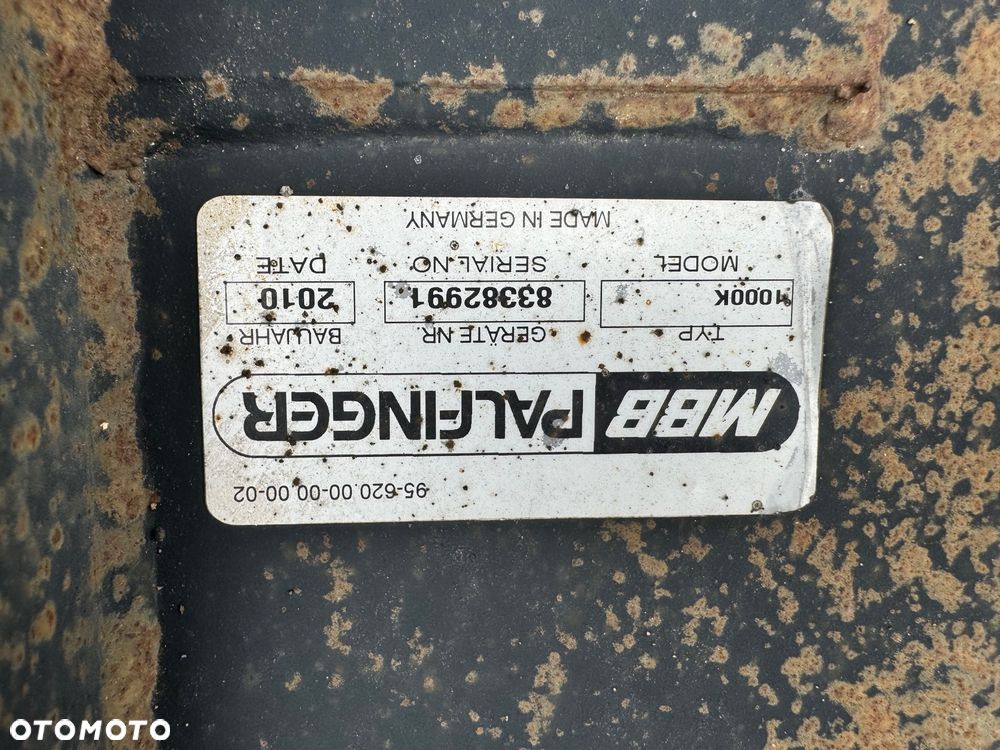 Winda, platforma, klapa załadowcza MBB Palfinger 1000K - 3