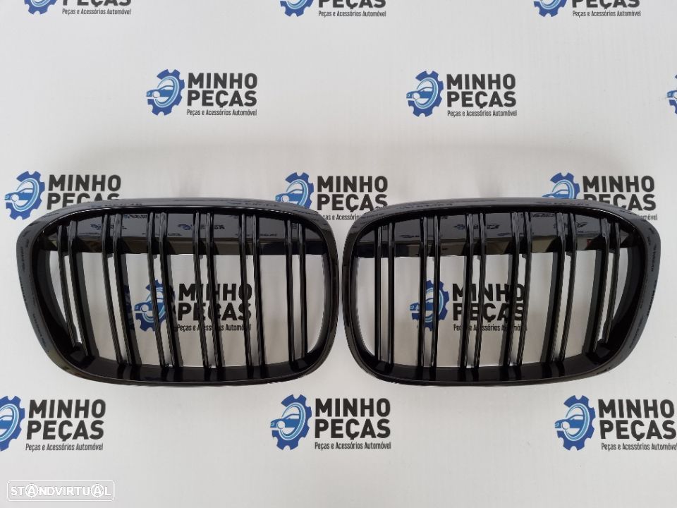 Grelhas BMW X1 (F48) Preto Brilhante - 1