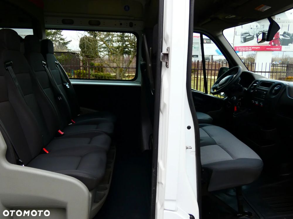 Renault MASTER 2.3DCI BRYGADÓWKA L3 H2 dubelkabina 6 osób - 14