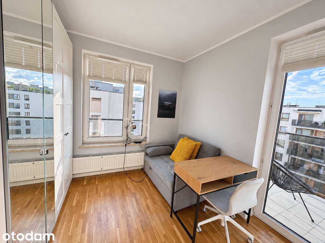 Jasne 2 pokoje 55 m² | klimatyzacja | 2 balkony | przy metrze i lesie