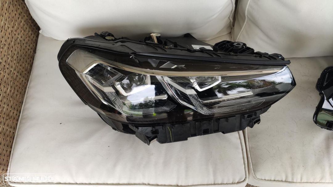 conjunto de faróis Full Led BMW G01 X3 + G02 x4 lci - 5