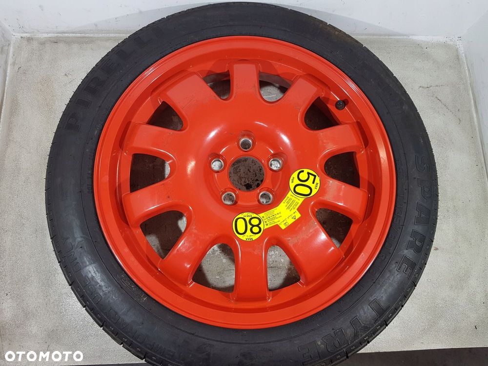 KOŁO DOJAZDOWE ZESTAW 2R83-1007-RA 18 5X108 JAGUAR XF XJ 5X108 135/80 R18 - 4