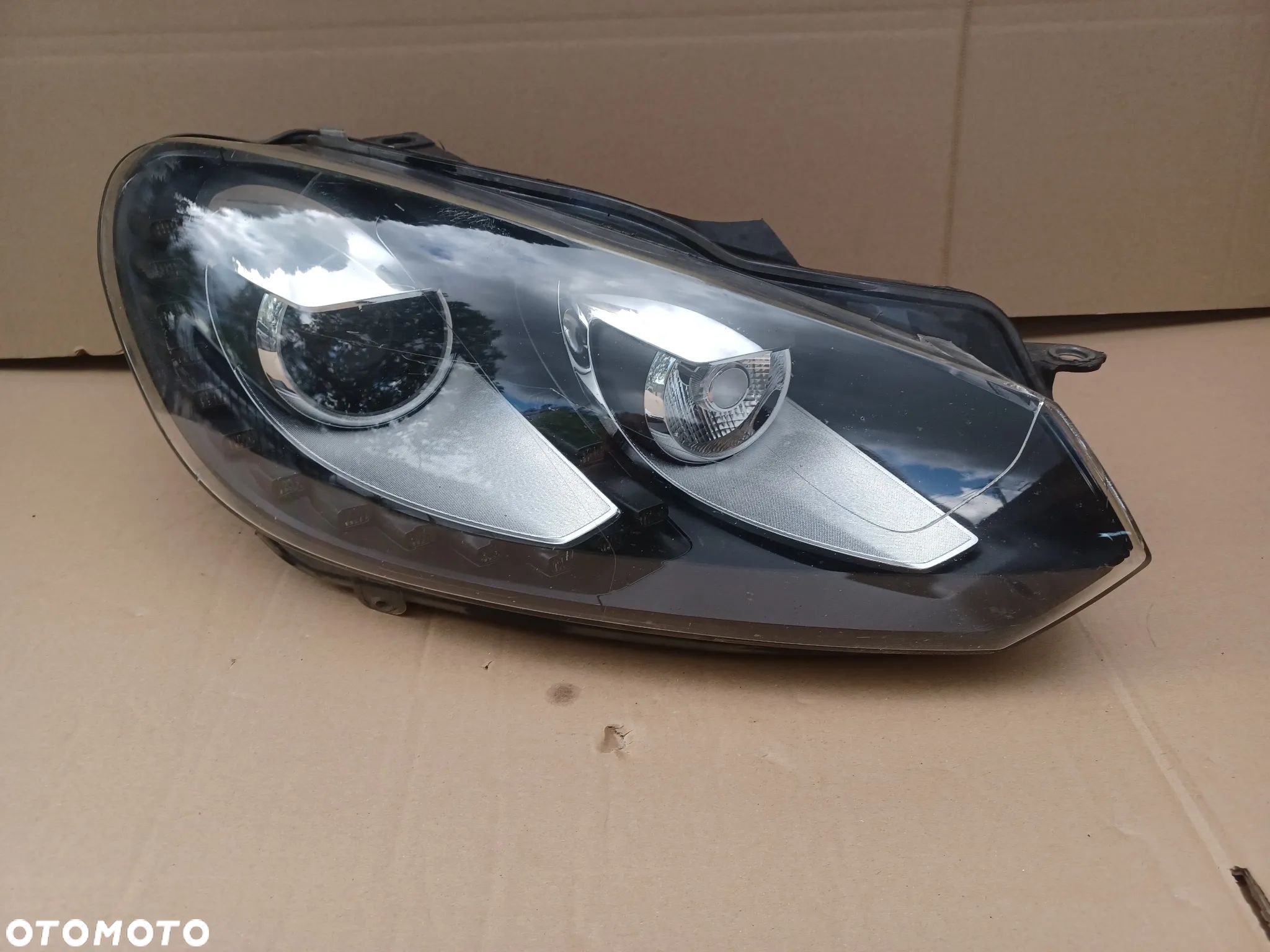 Bi-xenon przedni prawy LED VW Golf VI 6 skrętny lampa 5K1 - 1