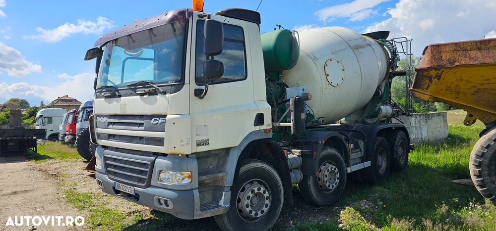 DAF CF 85.410 8X4 Autobetonieră 9 mc - 2