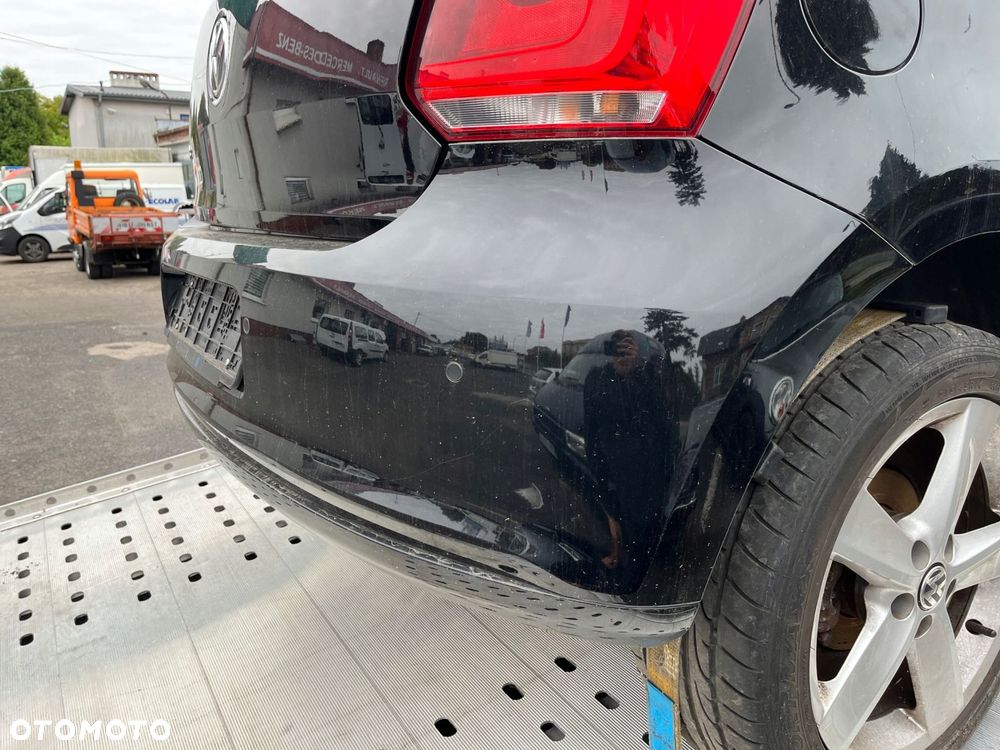 zderzak tylny vw polo 6r 4xpdc kompletny w kolor - 4