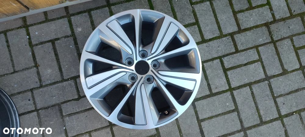 FELGI ALUMINIOWE 9677090377 5x108 7Jx17 CALI ET50 CITROEN PICASSO 4 SZTUKI KOMPLET - 8