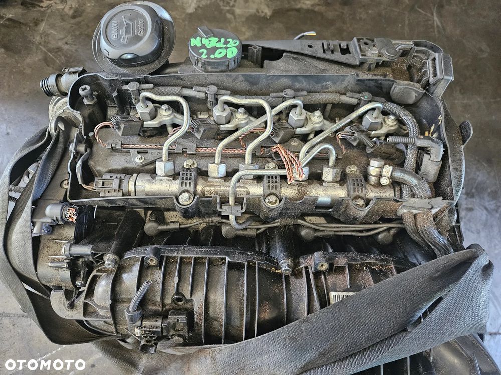 BMW E60 E90 E87 2.0 D 2.0D N47 N47D20a silnik - 4
