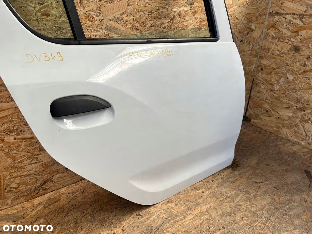 Drzwi TYLNE PRAWE prawy tył DACIA SANDERO 2 II STEPWAY Lakier: DV369 - 4