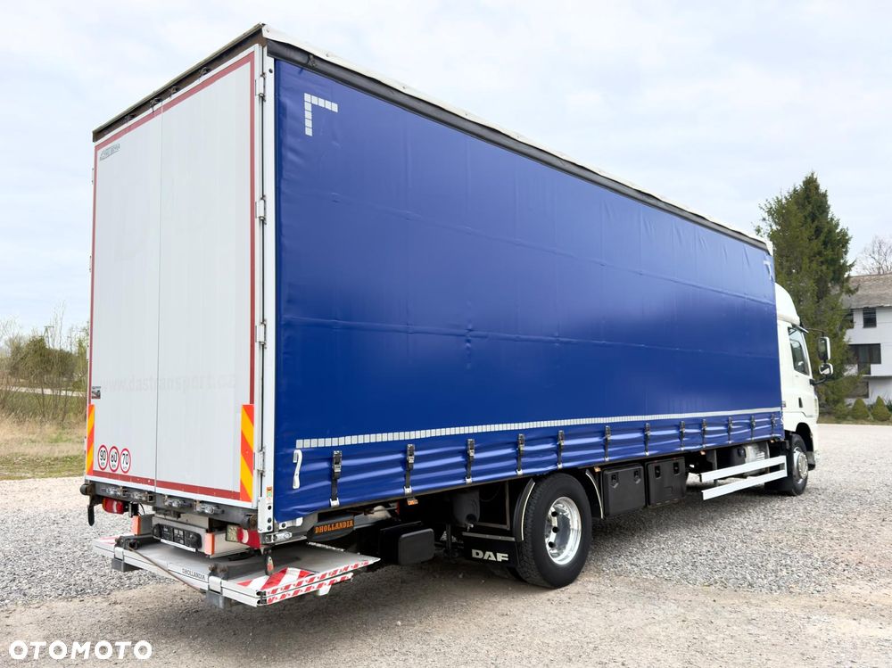 DAF CF320 / FIRANKA / WINDA  / 22 PALETY / KLIMA POSTOJOWA / E6 / 9300 ŁADOWNOŚĆ / NISKI PRZEBIEG / AUTOMAT / SYPIALKA /JEDEN WŁAŚCICIEL / SPROWADZONY / PALET / 2019 / - 5