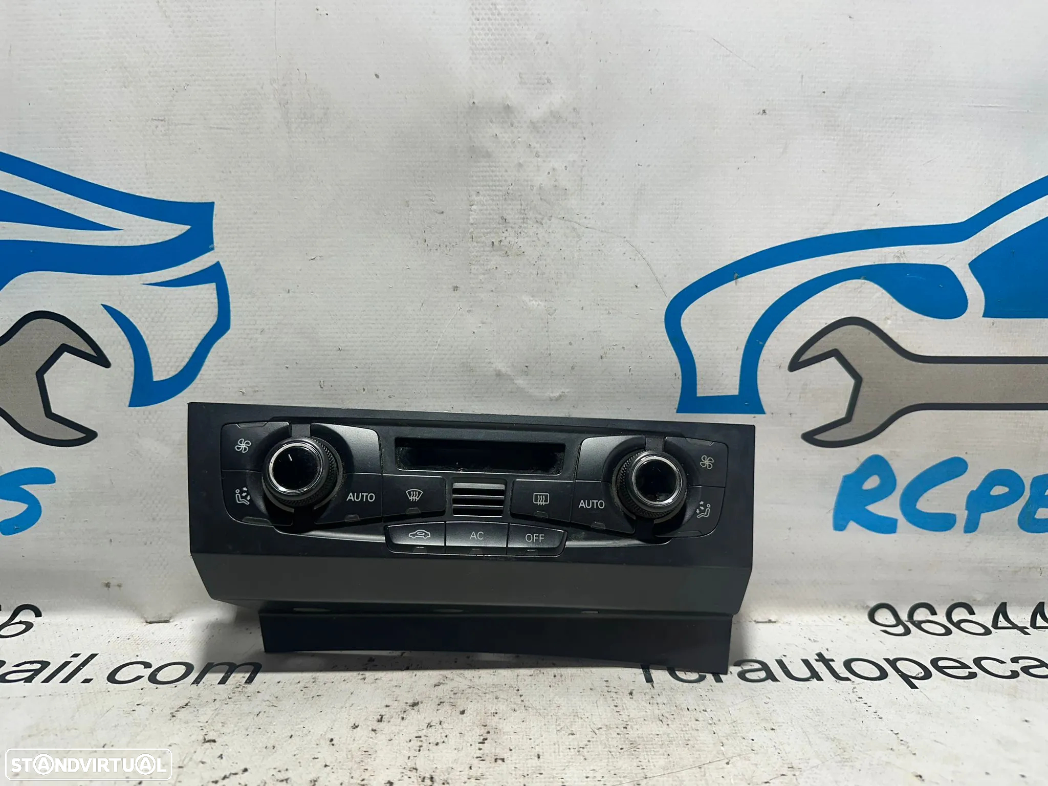 .DISPLAY SOFAGEM COMANDO CHAUFFAGE AR CONDICIONADO AC CLIMATRONIC SIEMENS VDO AUDI A4 B8 A5 8T2820043M 8T2820043 A2C53284584 - 2