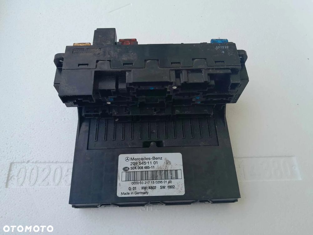 MODUŁ KOMFORTU SAM MERCEDES CLK W209 2095451101 - 1