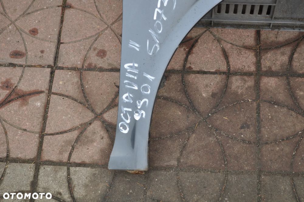 skoda octavia II błotnik  kolor 9901 nr 51073 WYSYŁKA - 3